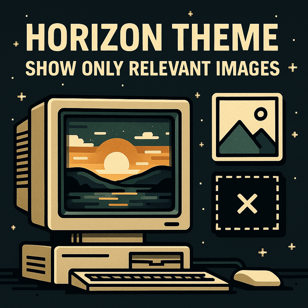 Horizon Theme – Show only relevant variant images based on selected options (color) – Shopify