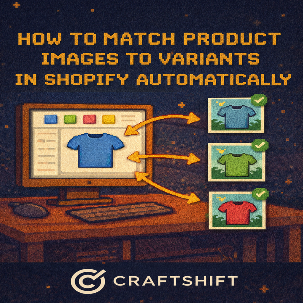 How to Match Product Images to Variants in Shopify Automatically