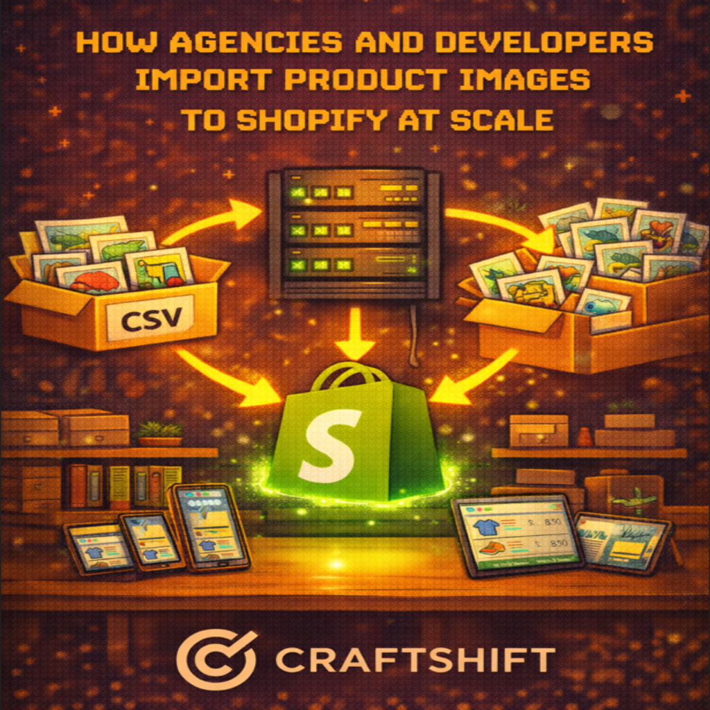 How Agencies and Developers Import Product Images to Shopify at Scale