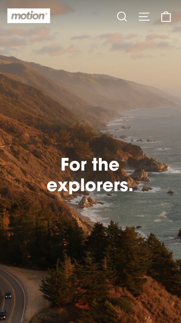 Motion Shopify theme by Archetype Themes for visual and animation-forward brands