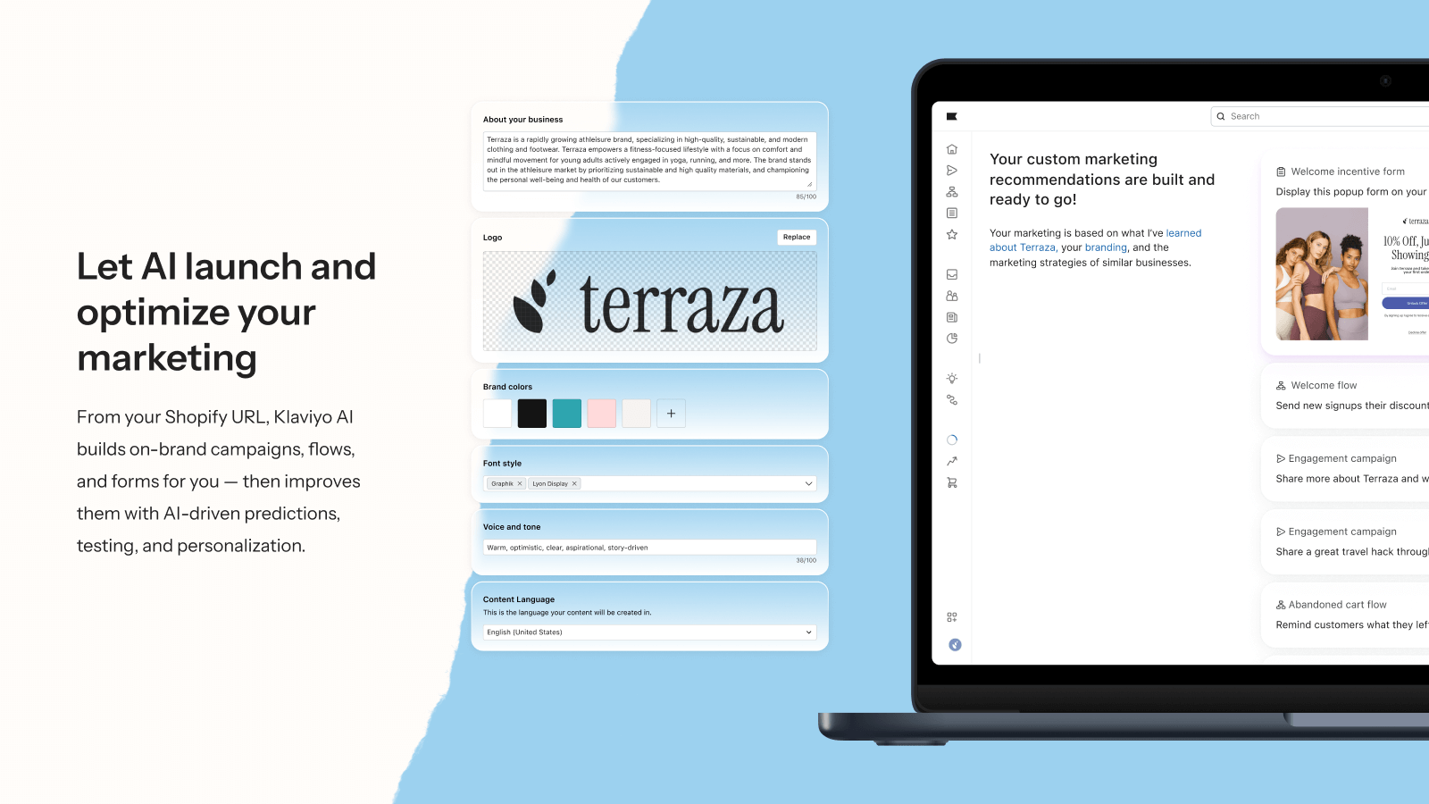 Klaviyo flows and segmentation for Shopify customer marketing