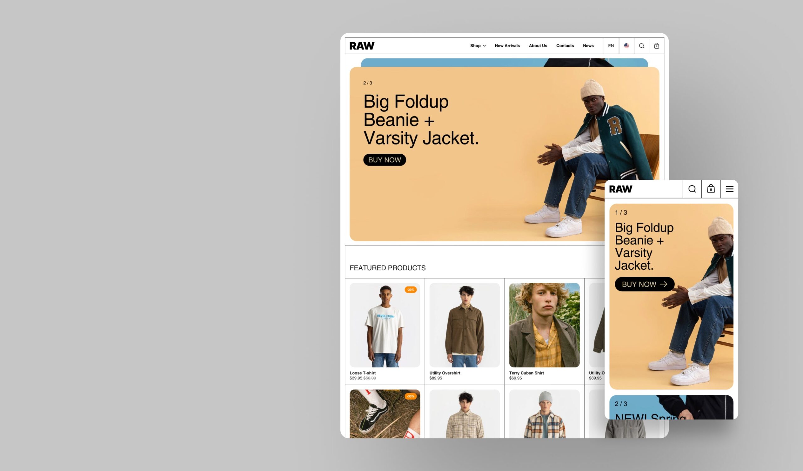 Borders Shopify theme by Krown for fashion and apparel brands