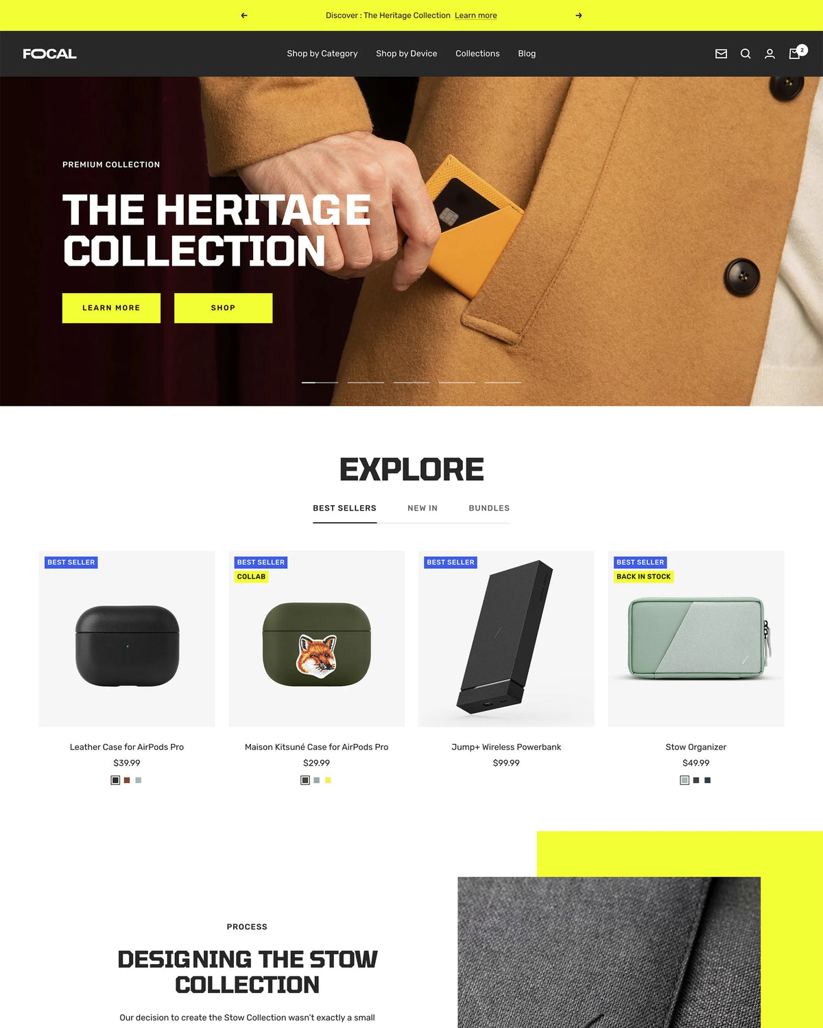 Focal Shopify theme by Maestrooo for standout product imagery