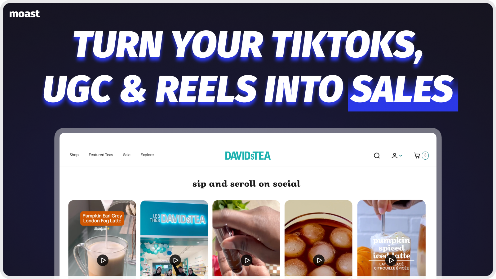 Moast Shoppable Videos and UGC for Shopify