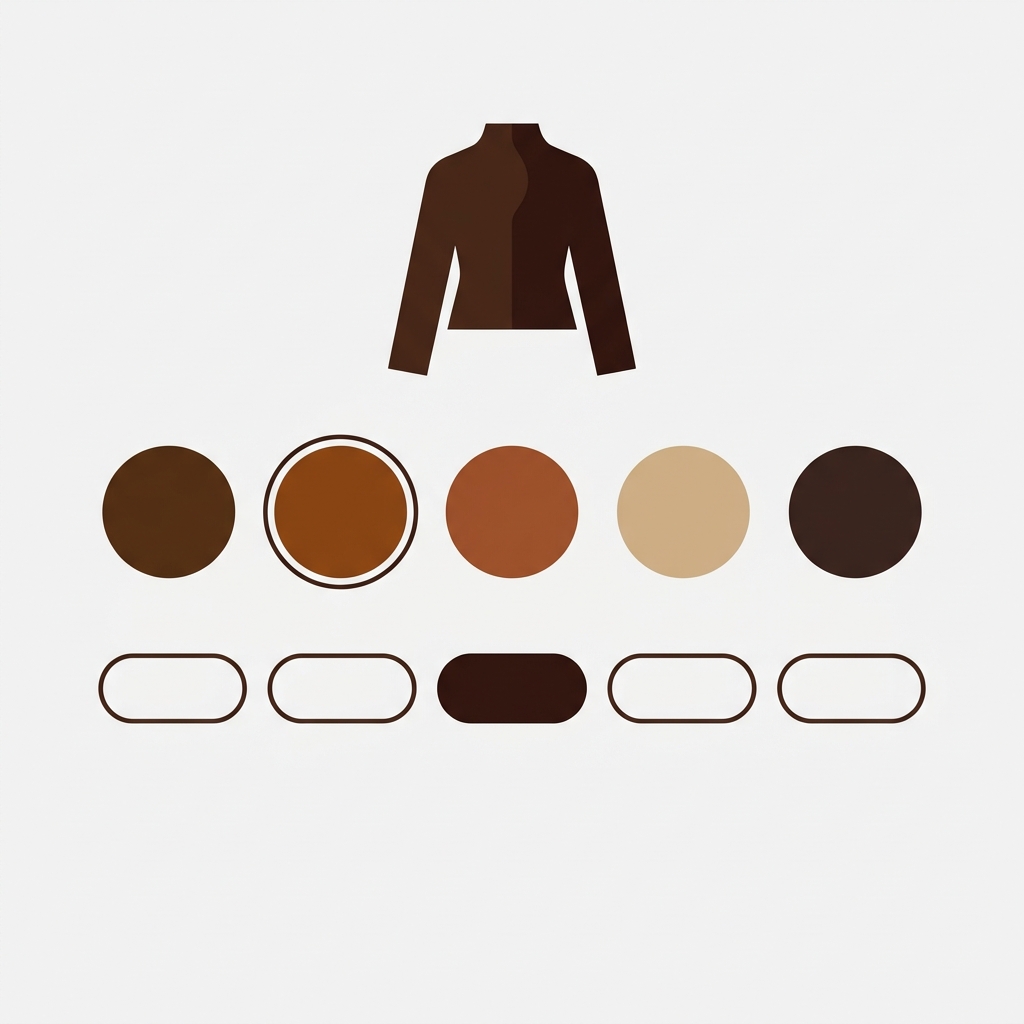 Shopify color and size swatches in separate rows