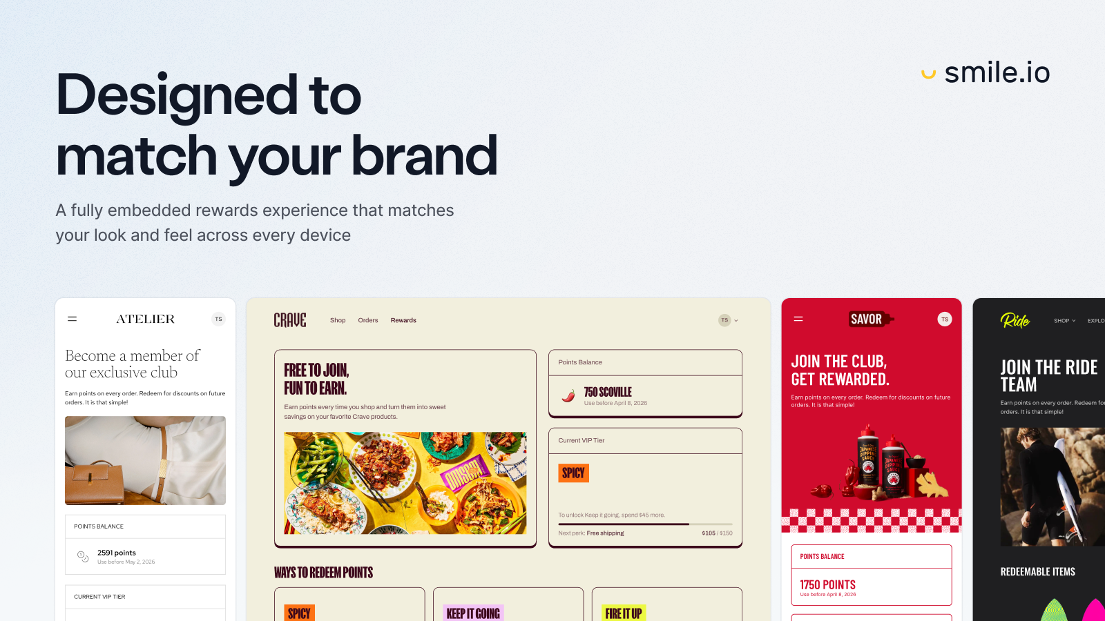 Smile.io rewards program setup for Shopify stores